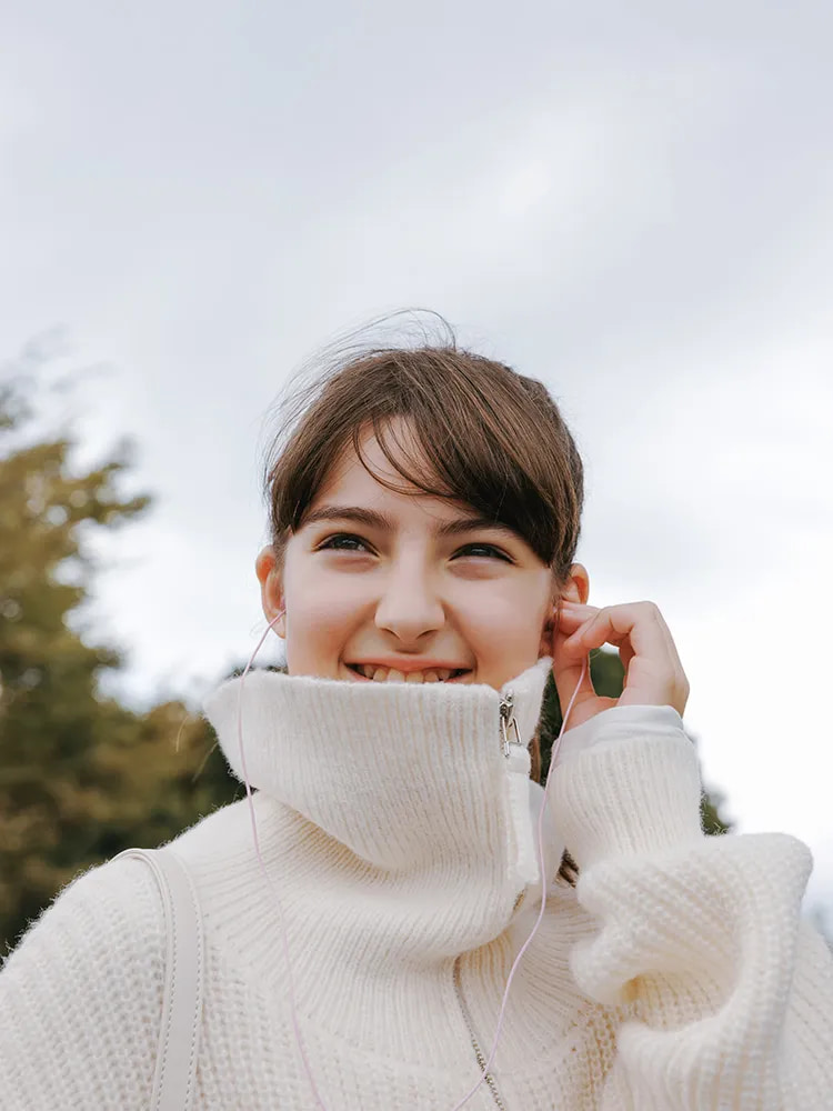 AND YUA ANY 23FW LOOKにアミナ・Gが出演！