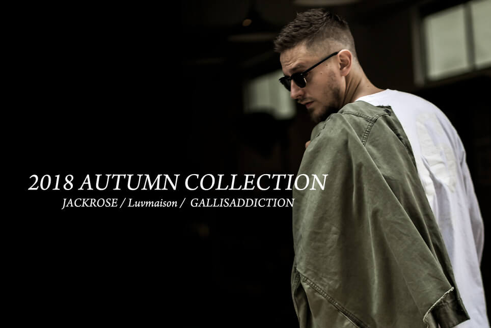 JACKROSE 2018AutumnCollectionに外国人モデルのベンジーが登場！