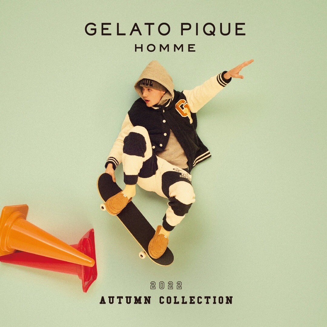 gelato pique homme 2022AWにジェイ・Ｌが出演！