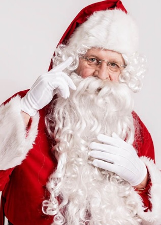 CA4LA(カシラ)のクリスマスページに、外国人モデルのラッセルがサンタになって登場！
