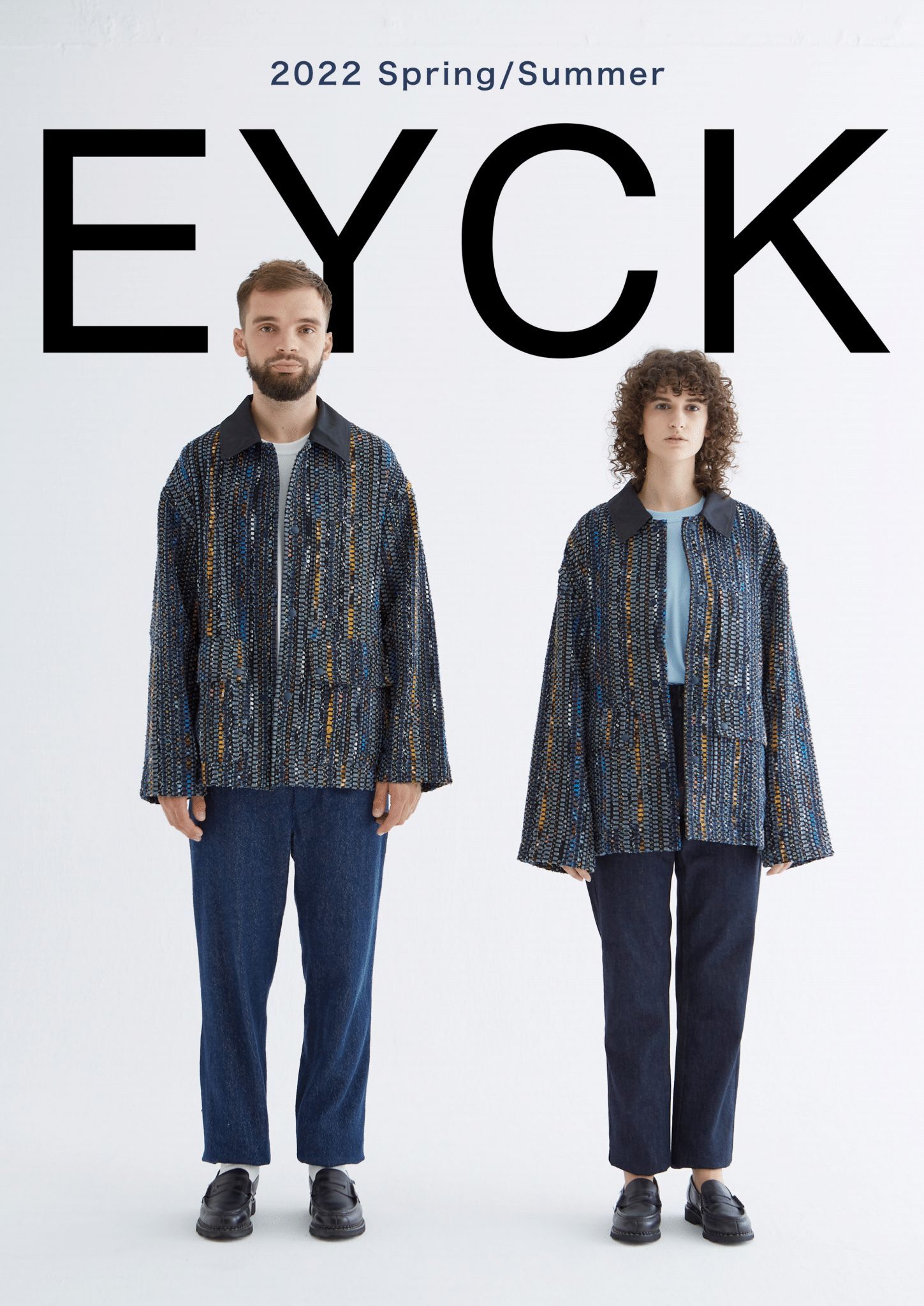 EYCK 22SS COLLECTIONに外国人モデルのピヨテが掲載されました！