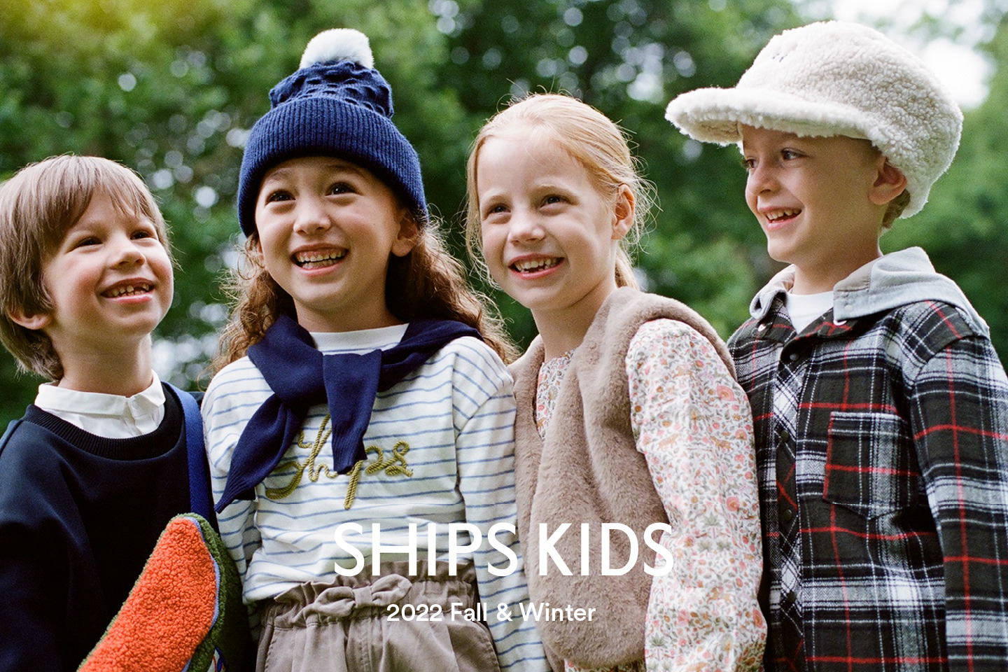 SHIPS KIDS 2022FALL WEBカタログにアカリ・Hが出演！