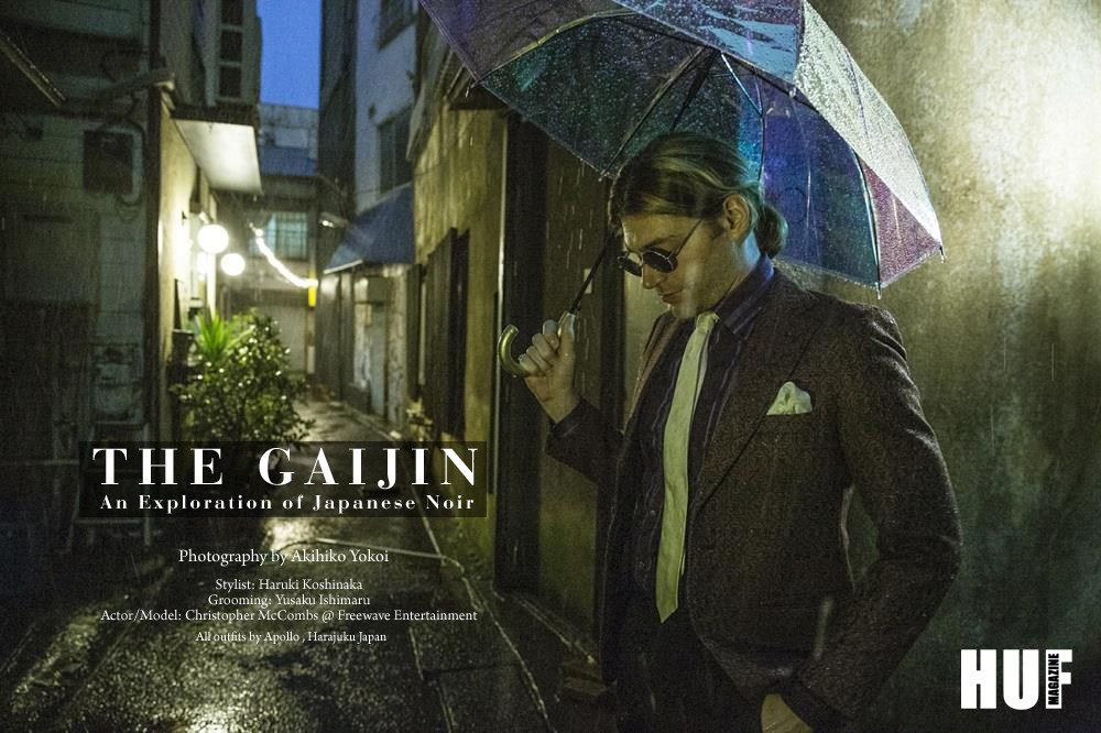 外国人モデル＆俳優のクリス・マッコームスの写真がWeb Magazine「HUF」に掲載！