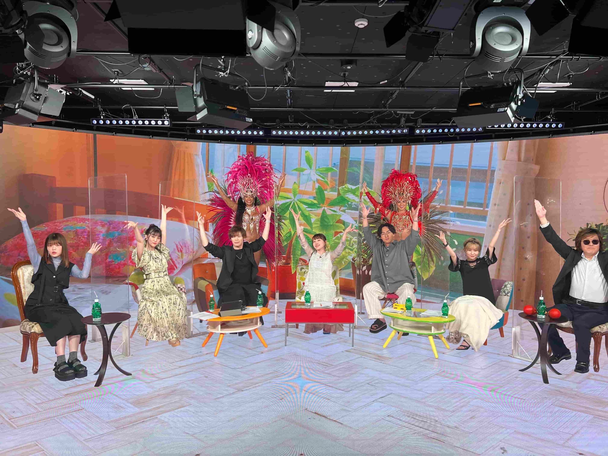 ABEMA『かぐやDAY』にサンバダンサーが出演しました！