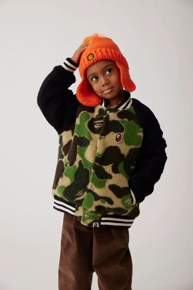 BAPE KIDS® 2024AW LOOKBOOKにキッズモデルたちが出演！