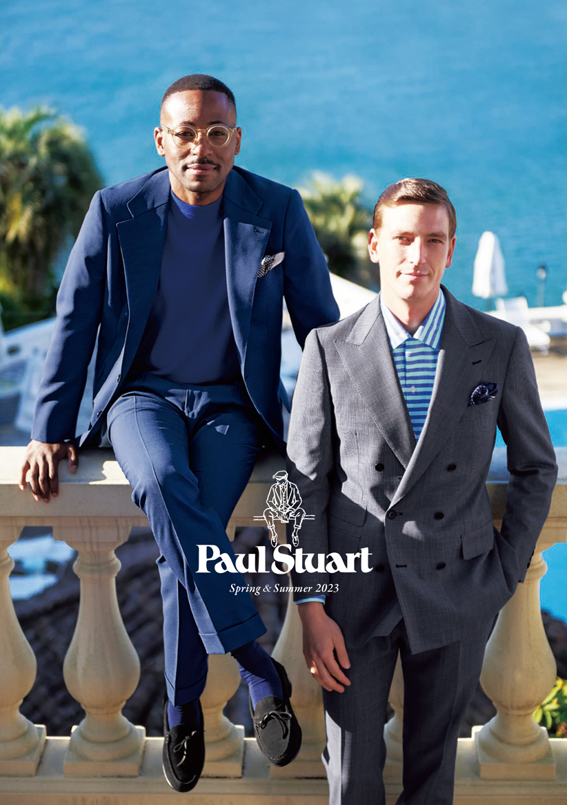 Paul Stuart Spring & Summer 2023 Collectionにオリビエが出演中