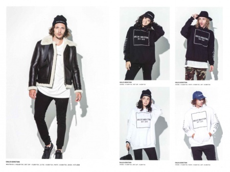 GALLIS ADDICTIONの新作コレクションに3名の外国人モデルが登場！