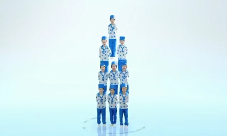 おいしい水プラス『カルピス』の乳酸菌の新ＣＭ発表イベントにフリー・ウエイブのキッズモデルが出演しました